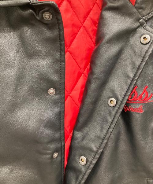 GUESS（ゲス）GUESS (ゲス) BETTY BOOP (ベティー・ブープ) GO BETTY BOOP UNISEX PU JACK ブラック サイズ:Lの古着・服飾アイテム