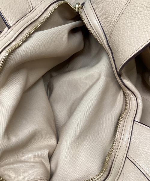 COACH（コーチ）COACH (コーチ) ハンドバッグ ベージュの古着・服飾アイテム
