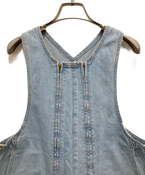 CURRENTAGE（カレンテージ）CURRENTAGE (カレンテージ) デニムオーバーオール ブルー サイズ:1の古着・服飾アイテム