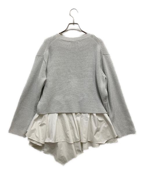 CADUNE（カデュネ）CADUNE (カデュネ) スプリングフレアニットセット ホワイト サイズ:38の古着・服飾アイテム