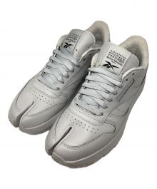 REEBOK×Maison Margiela（リーボック×メゾンマルジェラ）の古着「Classic Leather Tabi Project 0 CL　クラシックレザータビ　スニーカー　」｜グレー