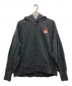 Denham×ATELIER RESERVEデンハム×アトリエリザーブ）の古着「バックプリントプルオーバーパーカー　29201-3-60002」｜グレー