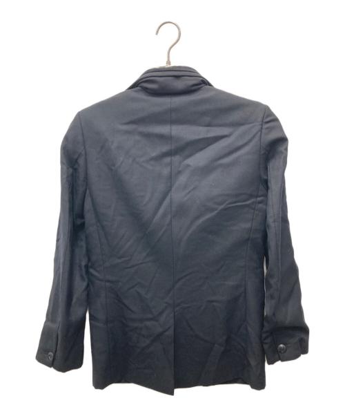 yoshio kubo（ヨシオクボ）yoshio kubo (ヨシオクボ) テーラードジャケット ブラック サイズ:EXTRA SMALLの古着・服飾アイテム