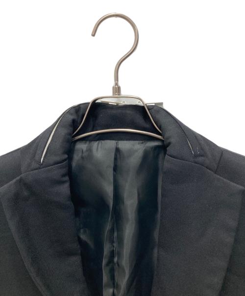 yoshio kubo（ヨシオクボ）yoshio kubo (ヨシオクボ) テーラードジャケット ブラック サイズ:EXTRA SMALLの古着・服飾アイテム