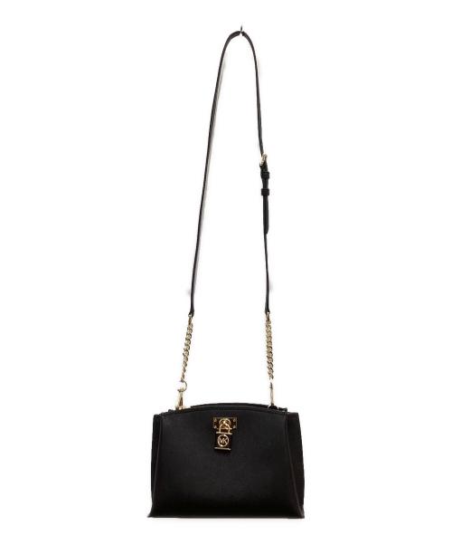 MICHAEL KORS（マイケル・コース）MICHAEL KORS (マイケルコース) クロスボディバッグ ブラックの古着・服飾アイテム