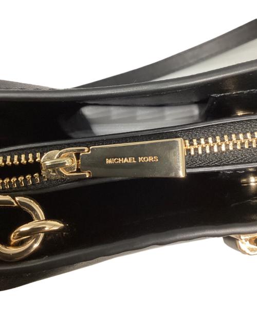 MICHAEL KORS（マイケル・コース）MICHAEL KORS (マイケルコース) クロスボディバッグ ブラックの古着・服飾アイテム