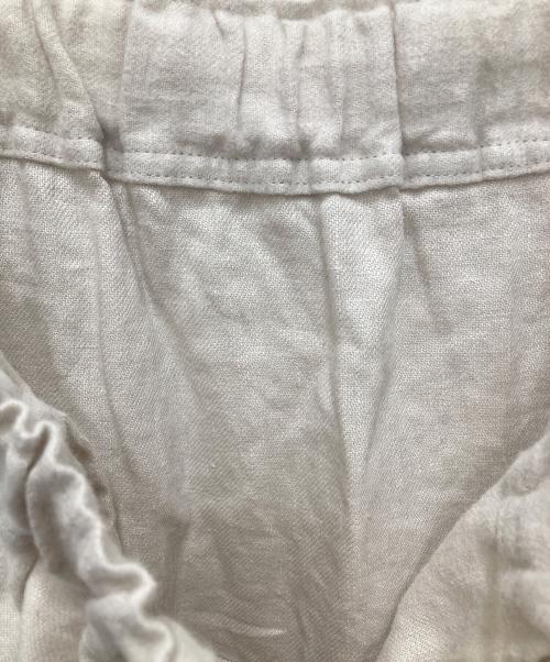 tumugu（ツムグ）tumugu (ツムグ) 起毛リネンスカート アイボリー サイズ:Freeの古着・服飾アイテム