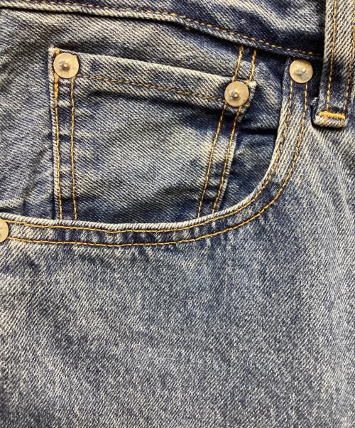 NEEDBY heritage（ニードバイヘリテージ）NEEDBY heritage (ニードバイヘリテージ) ワイドテーパードデニムパンツ インディゴ サイズ:30の古着・服飾アイテム