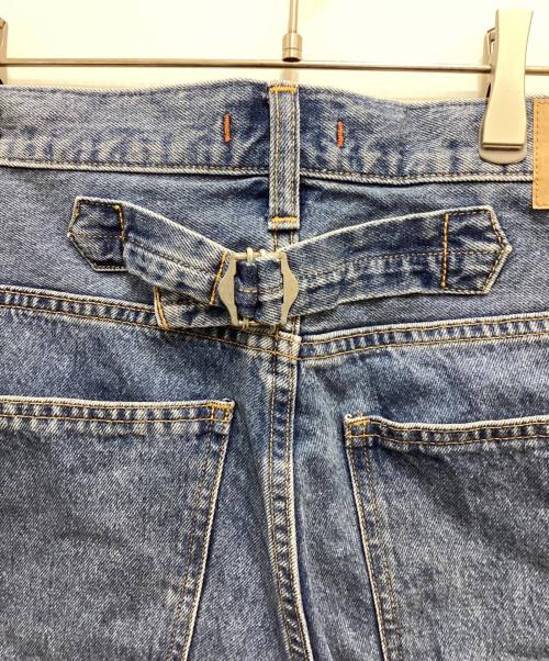 NEEDBY heritage（ニードバイヘリテージ）NEEDBY heritage (ニードバイヘリテージ) ワイドテーパードデニムパンツ インディゴ サイズ:30の古着・服飾アイテム