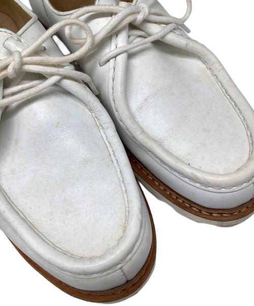 PARABOOT（パラブーツ）PARABOOT (パラブーツ) Michael チロリアンシューズ/マイケル  チロリアンシューズ ホワイト サイズ:40 1/2の古着・服飾アイテム