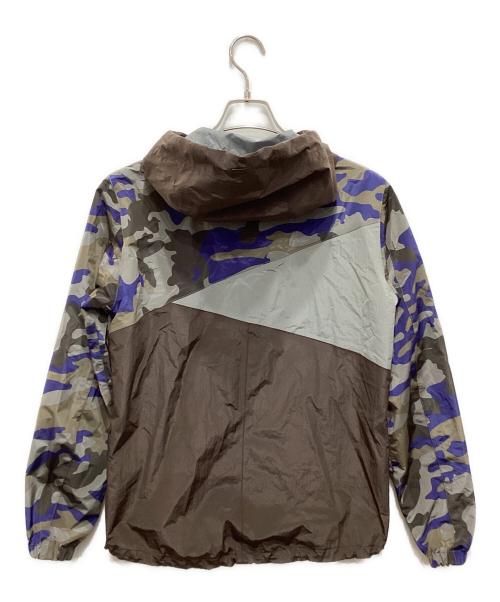 HERNO（ヘルノ）HERNO (ヘルノ) カモフラージュPT ナイロンフーデッドジャケット ブラウン サイズ:44の古着・服飾アイテム