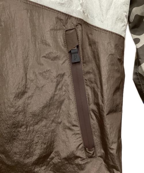 HERNO（ヘルノ）HERNO (ヘルノ) カモフラージュPT ナイロンフーデッドジャケット ブラウン サイズ:44の古着・服飾アイテム