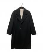 MB ULTIMATE FABRICエムビーアルティメットファブリック）の古着「ウールカシミヤ クラシックチェスターコート」｜ブラック