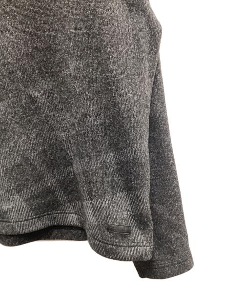 BLACK LABEL CRESTBRIDGE（ブラックレーベル クレストブリッジ）BLACK LABEL CRESTBRIDGE (ブラックレーベル クレストブリッジ) クルーネックニット グレー サイズ:3XLの古着・服飾アイテム