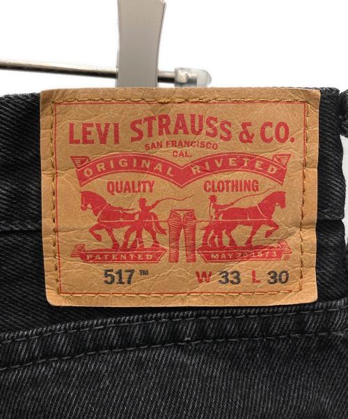 LEVI'S（リーバイス）LEVI'S (リーバイス) 517デニムパンツ ブラック サイズ:W33　L30の古着・服飾アイテム
