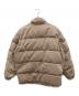 LEVI'S (リーバイス) スーパーダウンジャケット ベージュ サイズ:Ｍ：7000円