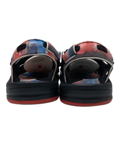 KEEN（キーン）KEEN (キーン) UNEEK NEW YORK AT NIGHT/キーン ニューヨーク アット ナイト ブラック×レッド サイズ:23.5の古着・服飾アイテム