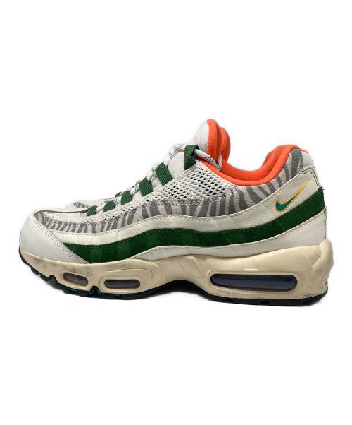 NIKE（ナイキ）NIKE (ナイキ) AIR MAX 95 ERA/エア マックス 95 エラ ホワイト×グリーン サイズ:27の古着・服飾アイテム