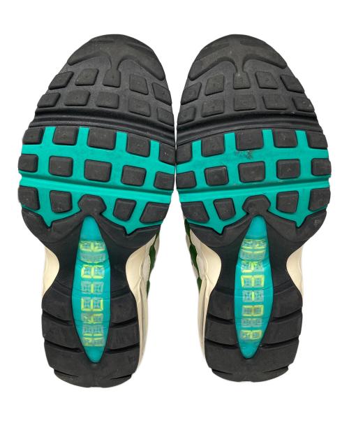 NIKE（ナイキ）NIKE (ナイキ) AIR MAX 95 ERA/エア マックス 95 エラ ホワイト×グリーン サイズ:27の古着・服飾アイテム