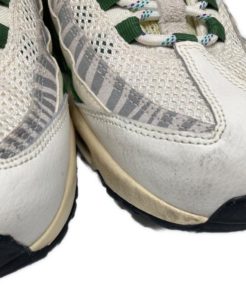 NIKE（ナイキ）NIKE (ナイキ) AIR MAX 95 ERA/エア マックス 95 エラ ホワイト×グリーン サイズ:27の古着・服飾アイテム