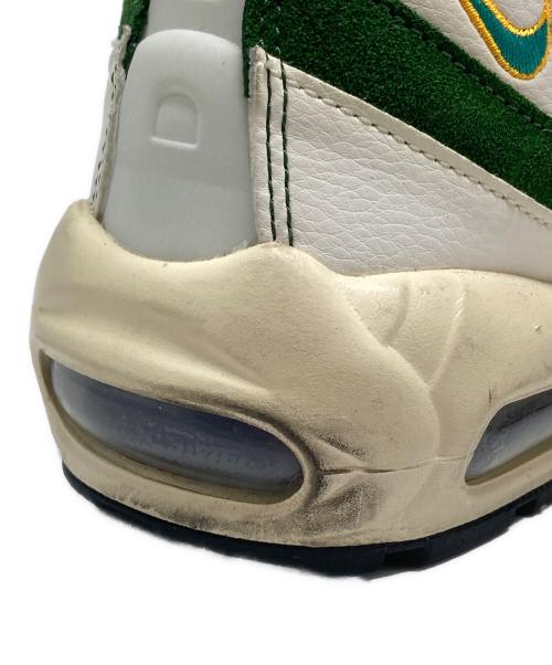 NIKE（ナイキ）NIKE (ナイキ) AIR MAX 95 ERA/エア マックス 95 エラ ホワイト×グリーン サイズ:27の古着・服飾アイテム