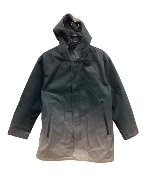 Desigual（デシグアル）Desigual (デシグアル) LOUIS グラデーション フードモッズコート ブラック サイズ:Lの古着・服飾アイテム