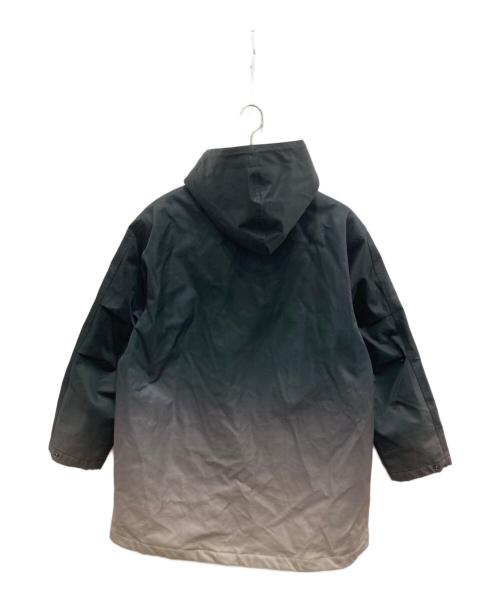 Desigual（デシグアル）Desigual (デシグアル) LOUIS グラデーション フードモッズコート ブラック サイズ:Lの古着・服飾アイテム