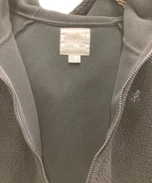 GRAMICCI（グラミチ）GRAMICCI (グラミチ) フリースジャケット ブラック サイズ:Ｌの古着・服飾アイテム