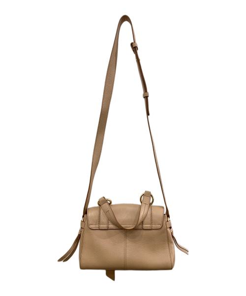 SEE BY CHLOE（シーバイクロエ）SEE BY CHLOE (シーバイクロエ) ALLEN サッチェルバッグ ベージュの古着・服飾アイテム