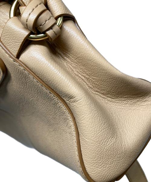 SEE BY CHLOE（シーバイクロエ）SEE BY CHLOE (シーバイクロエ) ALLEN サッチェルバッグ ベージュの古着・服飾アイテム