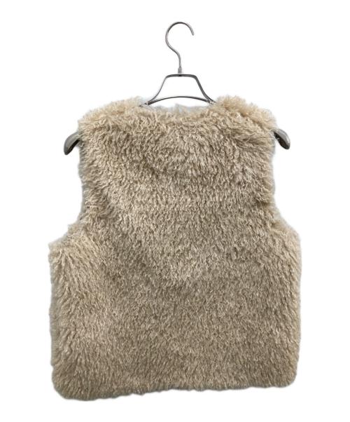 atelier brugge（アトリエ ブルージュ）atelier brugge (アトリエ ブルージュ) エコファージレ ベージュ サイズ:不明(実寸をご確認ください)の古着・服飾アイテム