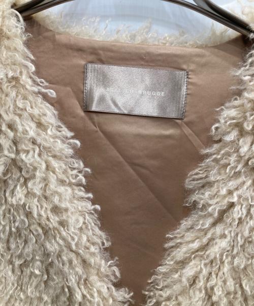 atelier brugge（アトリエ ブルージュ）atelier brugge (アトリエ ブルージュ) エコファージレ ベージュ サイズ:不明(実寸をご確認ください)の古着・服飾アイテム