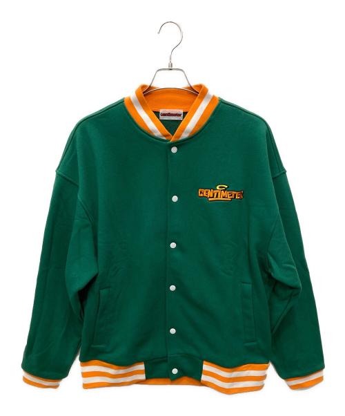 centimeter（センチメーター）CENTIMETER (センチメーター) スナップジャケット グリーン サイズ:Lの古着・服飾アイテム