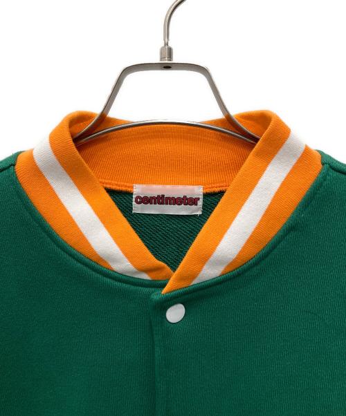 centimeter（センチメーター）CENTIMETER (センチメーター) スナップジャケット グリーン サイズ:Lの古着・服飾アイテム