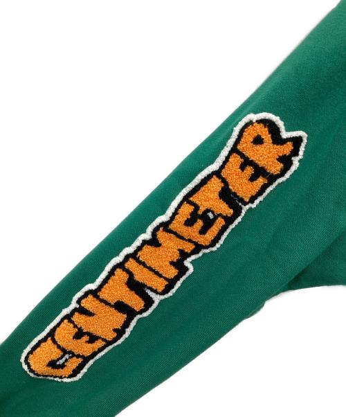 centimeter（センチメーター）CENTIMETER (センチメーター) スナップジャケット グリーン サイズ:Lの古着・服飾アイテム