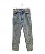 LEVI'Sリーバイス）の古着「90'sケミカルウォッシュデニムパンツ」｜ブルー