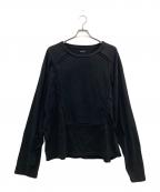 CHRISTIAN DADAクリスチャンダダ）の古着「ロングスリーブカットソー」｜ブラック