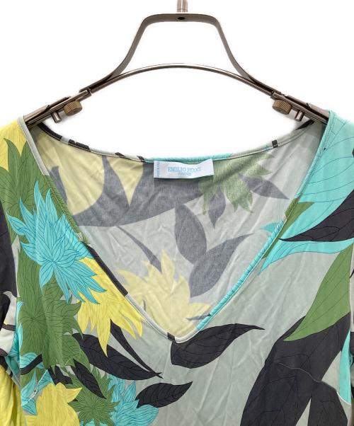 Emilio Pucci（エミリオ プッチ）Emilio Pucci (エミリオ プッチ) ワンピース グリーン サイズ:34の古着・服飾アイテム