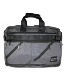 Manhattan Portage（マンハッタンポーテージ）の古着「3WAYビジネスバッグ」｜グレー