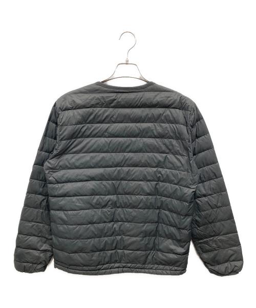 DANTON（ダントン）DANTON (ダントン) ノーカラーダウンジャケット グレー サイズ:40の古着・服飾アイテム