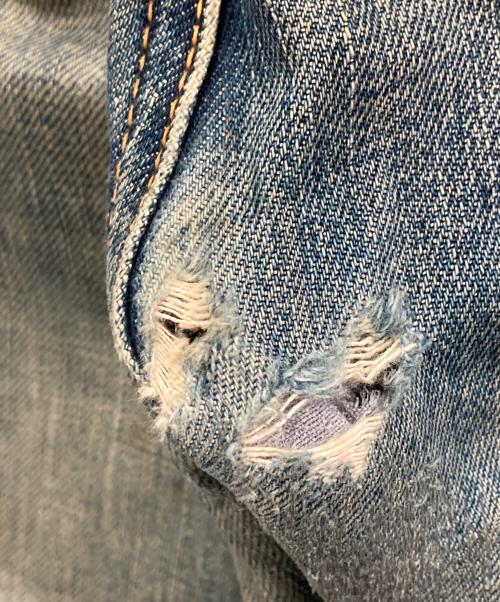 45rpm（45アールピーエム）45rpm (45アールピーエム) デニムパンツ ブルー サイズ:W33の古着・服飾アイテム