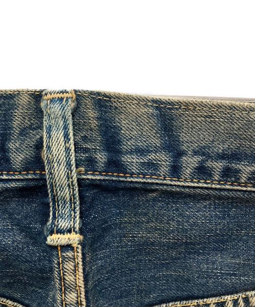 45rpm（45アールピーエム）45rpm (45アールピーエム) ダメージデニムパンツ ブルー サイズ:W33の古着・服飾アイテム