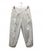 Y's for menワイズフォーメン）の古着「2タックワイドパンツ」｜ホワイト