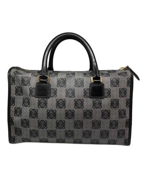 LOEWE（ロエベ）LOEWE (ロエベ) アナグラムミニボストンバッグ グレーの古着・服飾アイテム