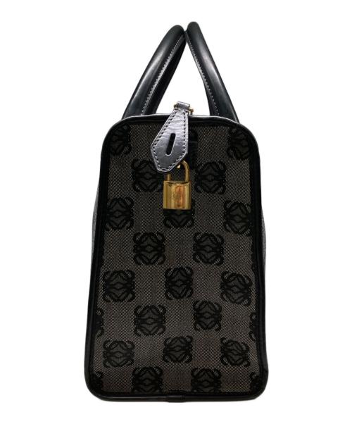 LOEWE（ロエベ）LOEWE (ロエベ) アナグラムミニボストンバッグ グレーの古着・服飾アイテム