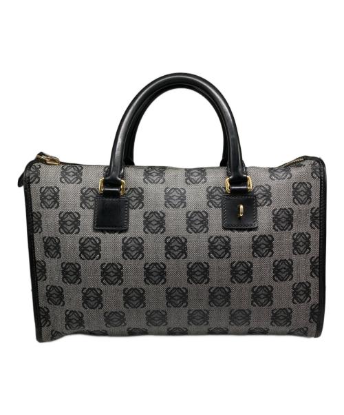 LOEWE（ロエベ）LOEWE (ロエベ) アナグラムミニボストンバッグ グレーの古着・服飾アイテム