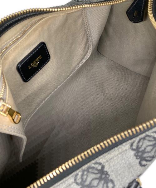LOEWE（ロエベ）LOEWE (ロエベ) アナグラムミニボストンバッグ グレーの古着・服飾アイテム