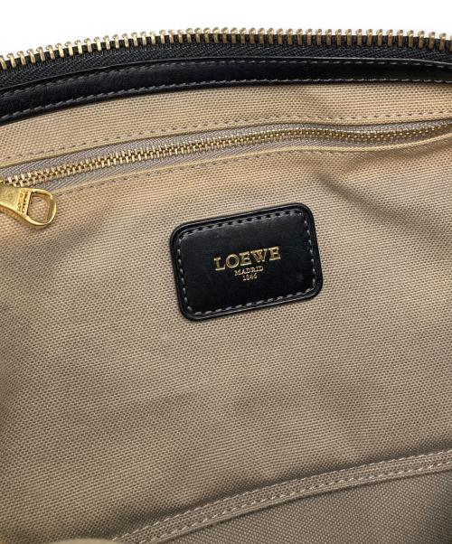 LOEWE（ロエベ）LOEWE (ロエベ) アナグラムミニボストンバッグ グレーの古着・服飾アイテム