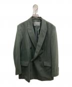 uncraveアンクレイヴ）の古着「ダブルジャケット」｜グリーン