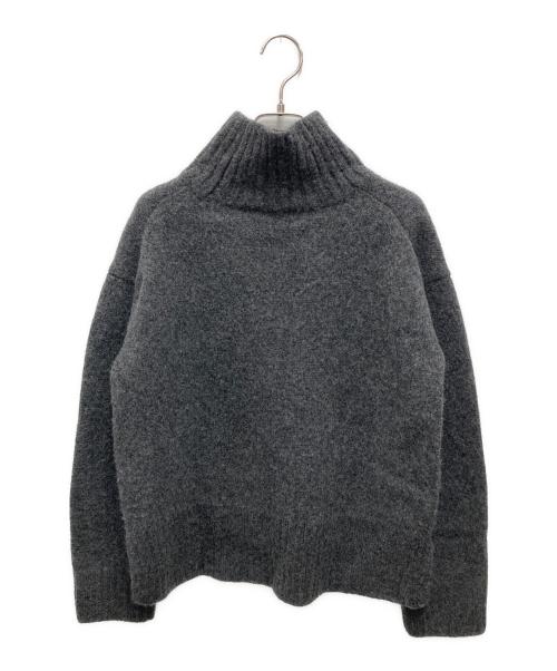 ATON（エイトン）ATON (エイトン) ハイネックニット グレー サイズ:2の古着・服飾アイテム